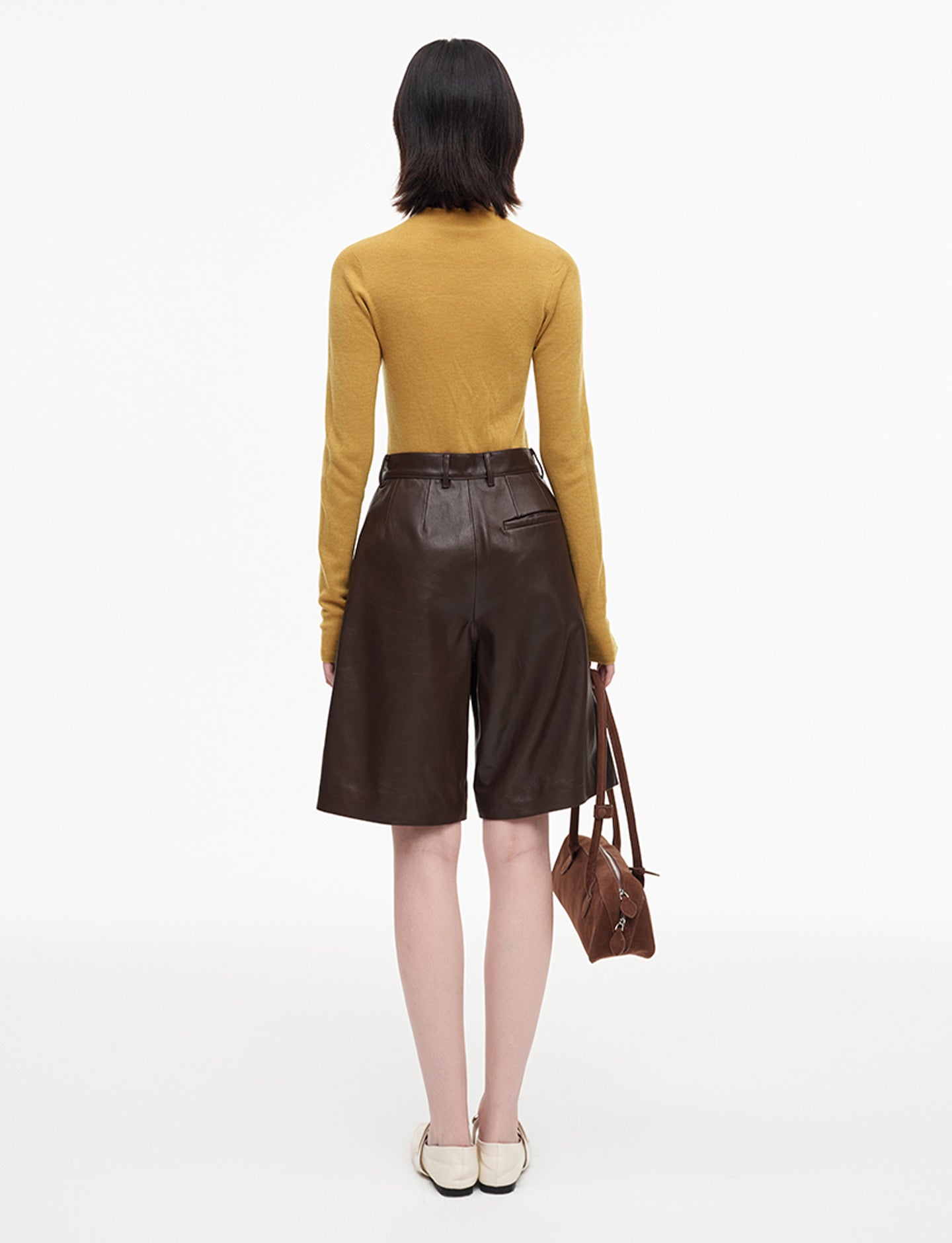 Merino Wool Half Turtleneck Sweater