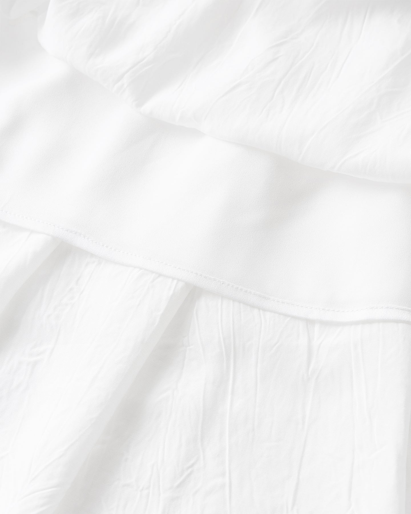 Meconopsis series pleated drawstring skirt
