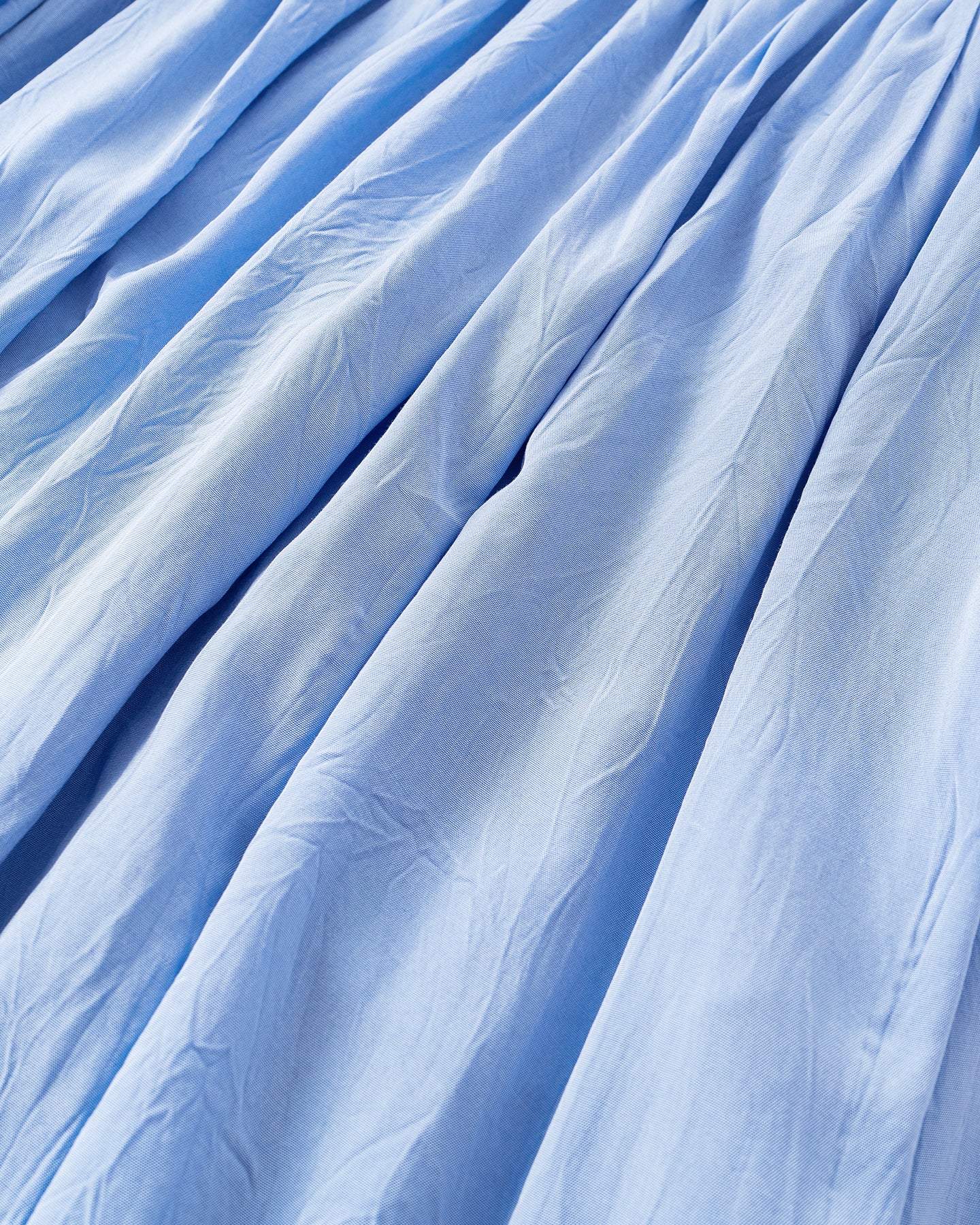 Meconopsis series pleated drawstring skirt