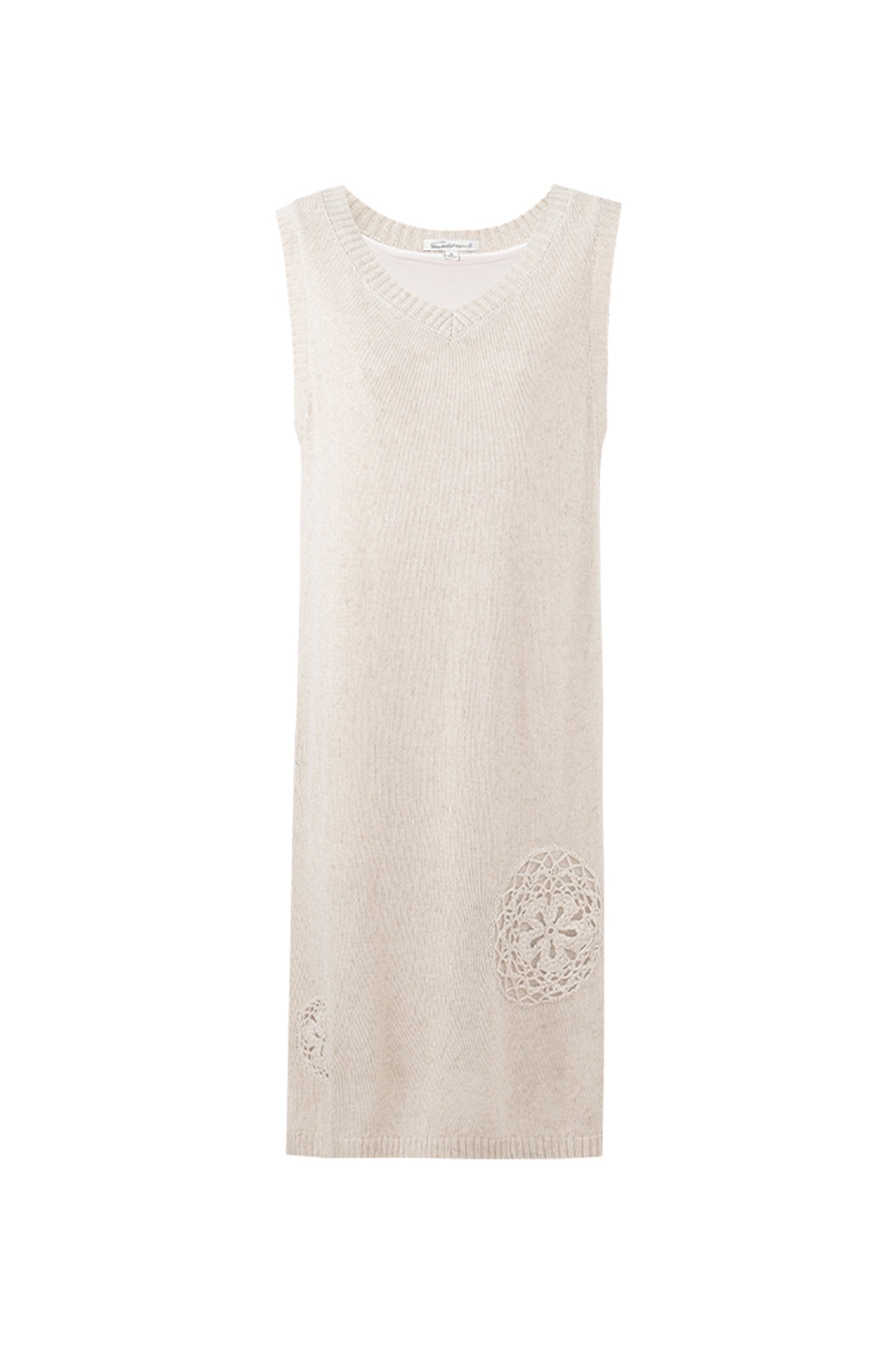 SELFWHO Meconopsis Linen Dress