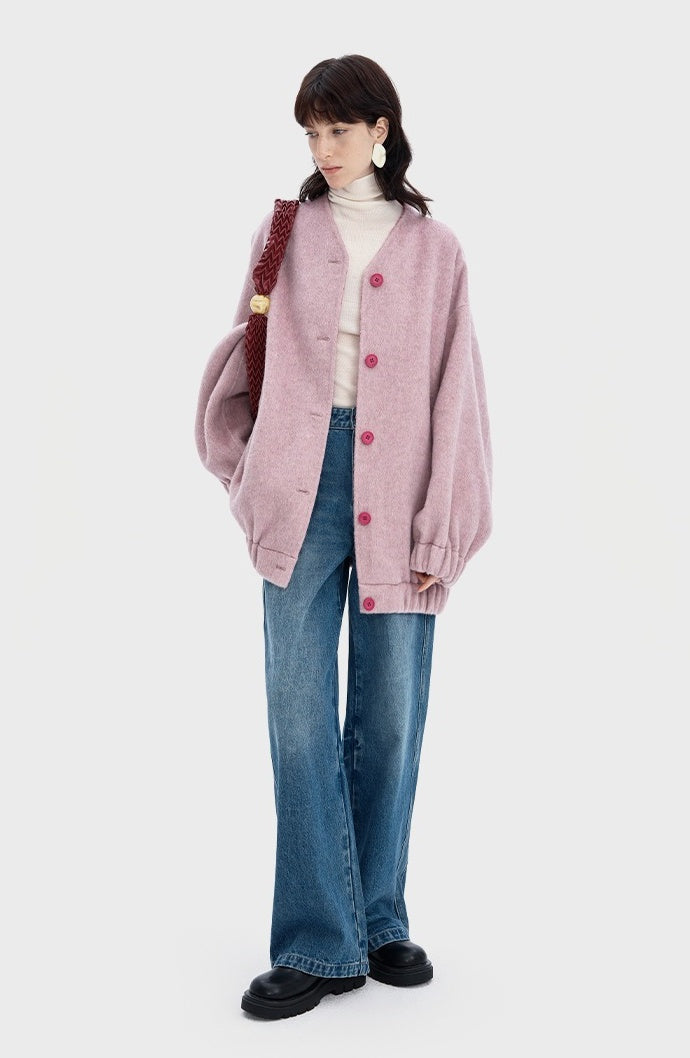 SELFWHO vintage floral washed jeans