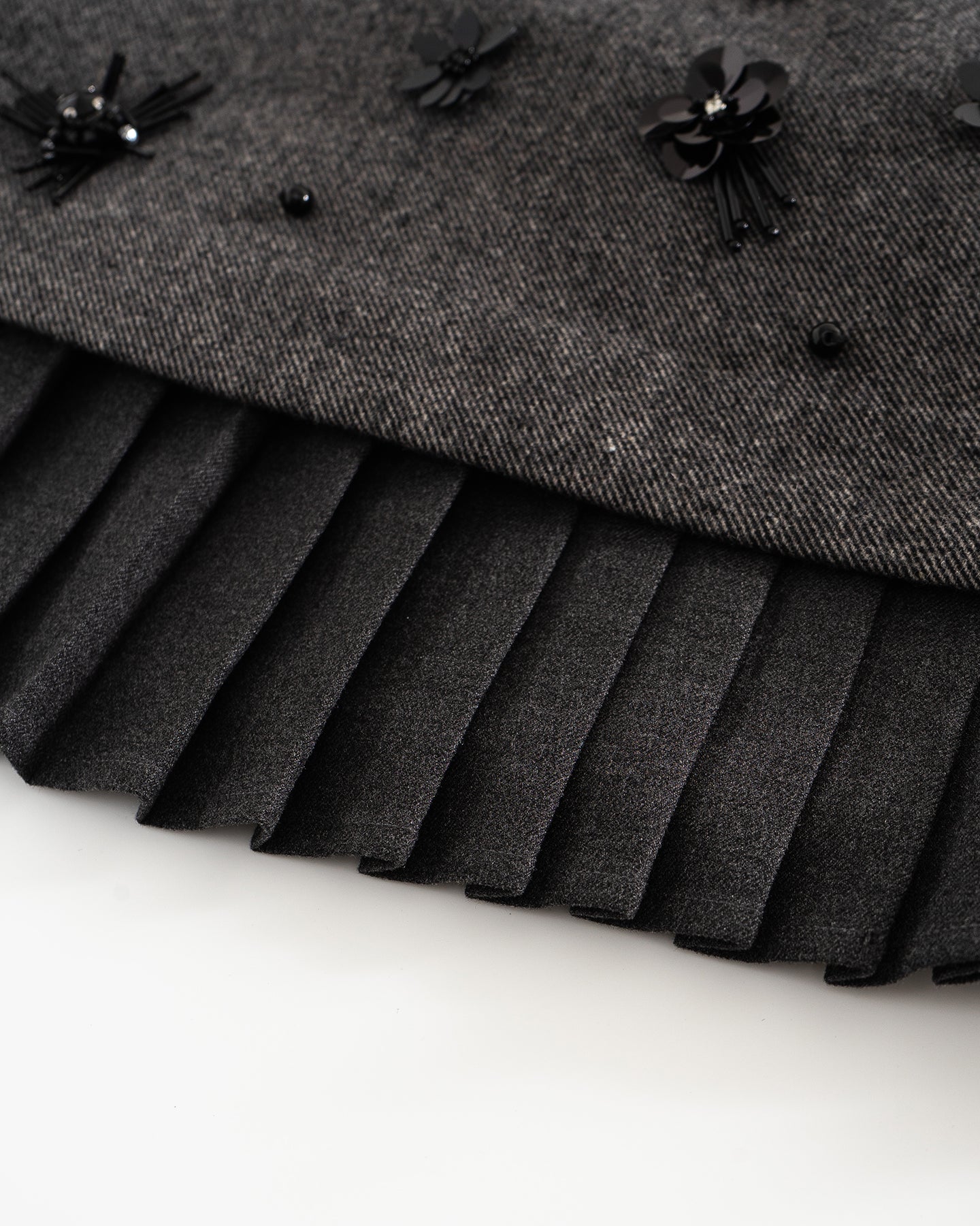 Grey Wool Blend Tank Dress