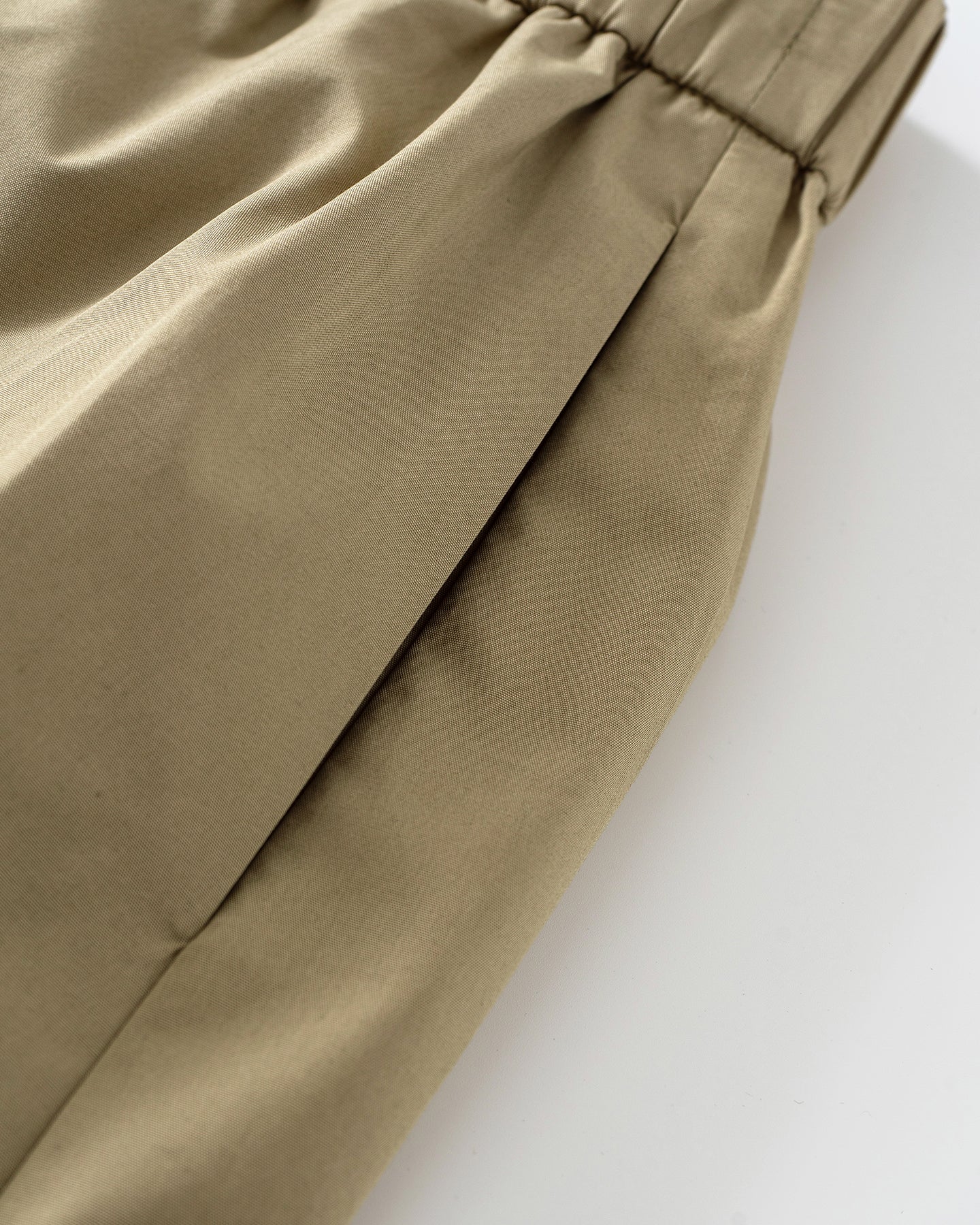 Casual Loose Cotton Khaki Skirt