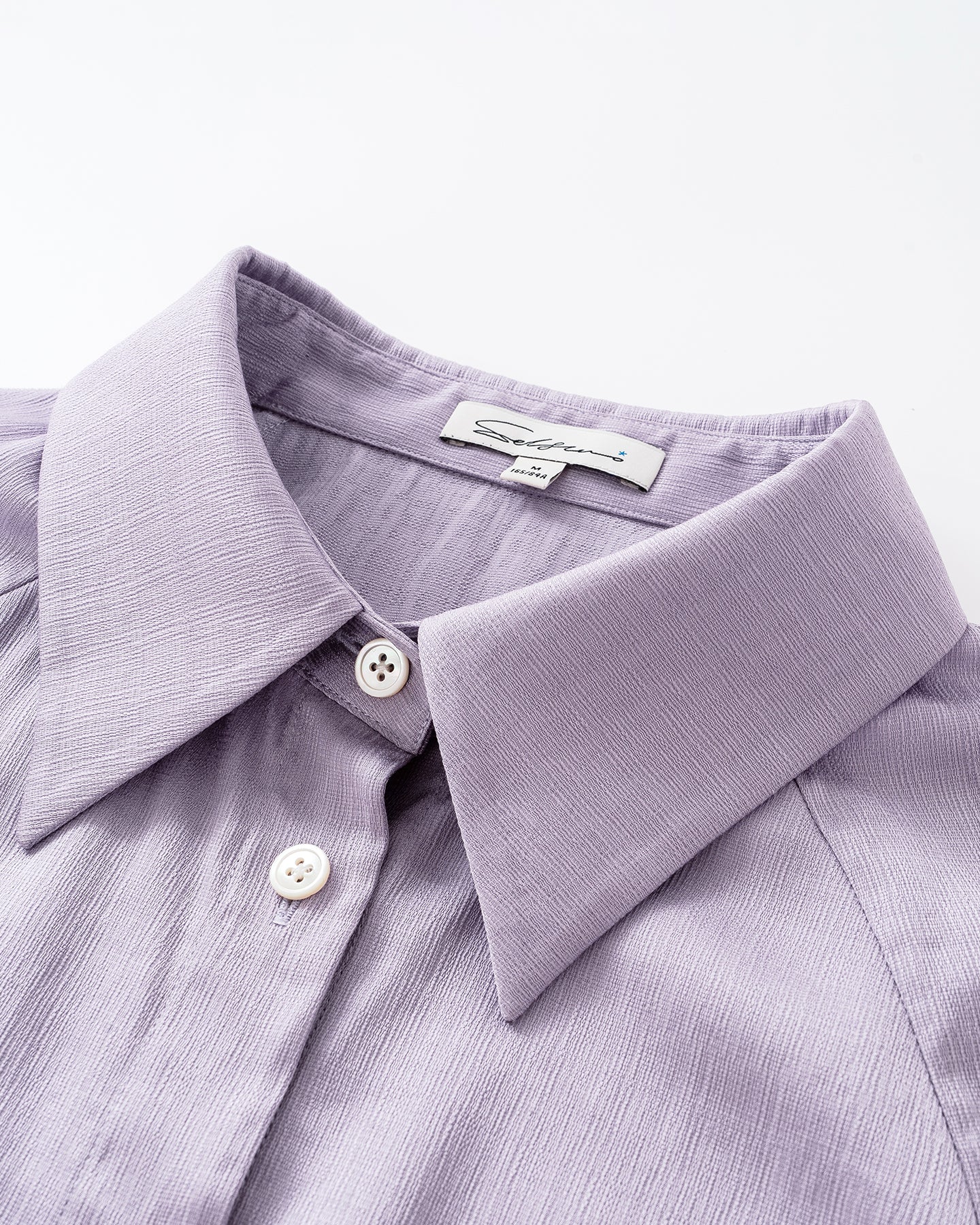 Acetate Tencel Blended Raglan Sleeve Shirt