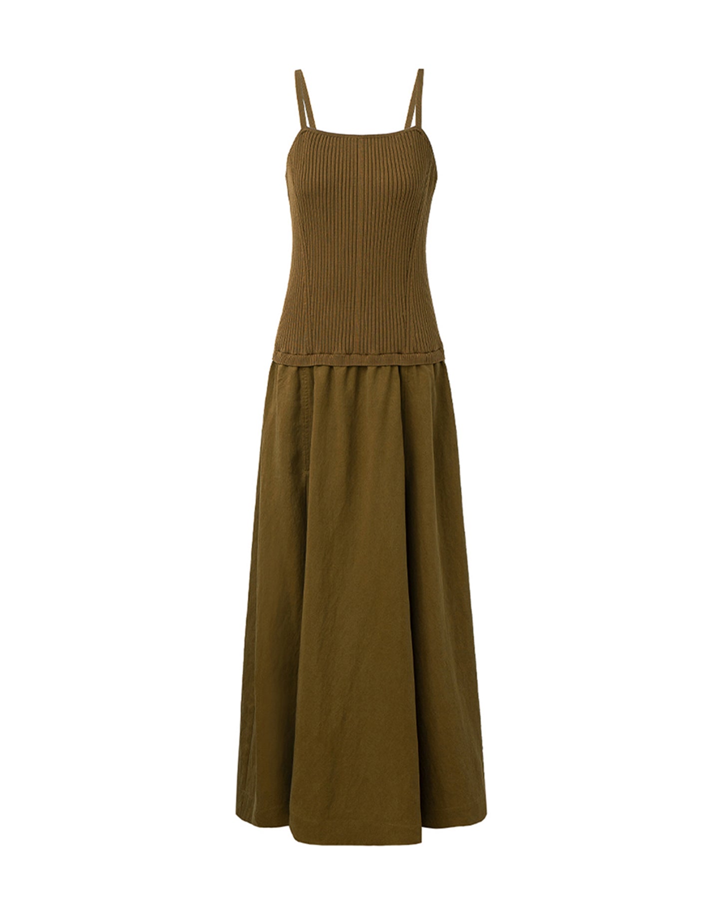 Lyocell Blended Suspender Skirt