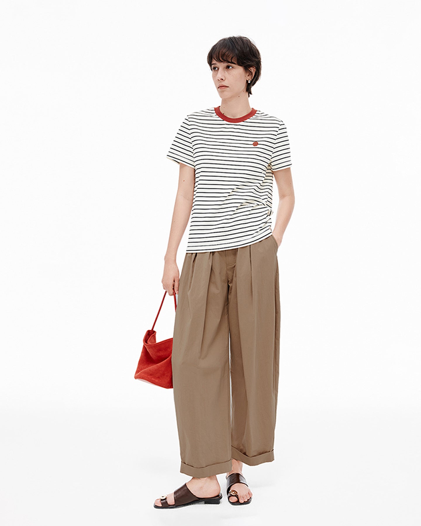 Smiley Wardrobe Striped Short Sleeve