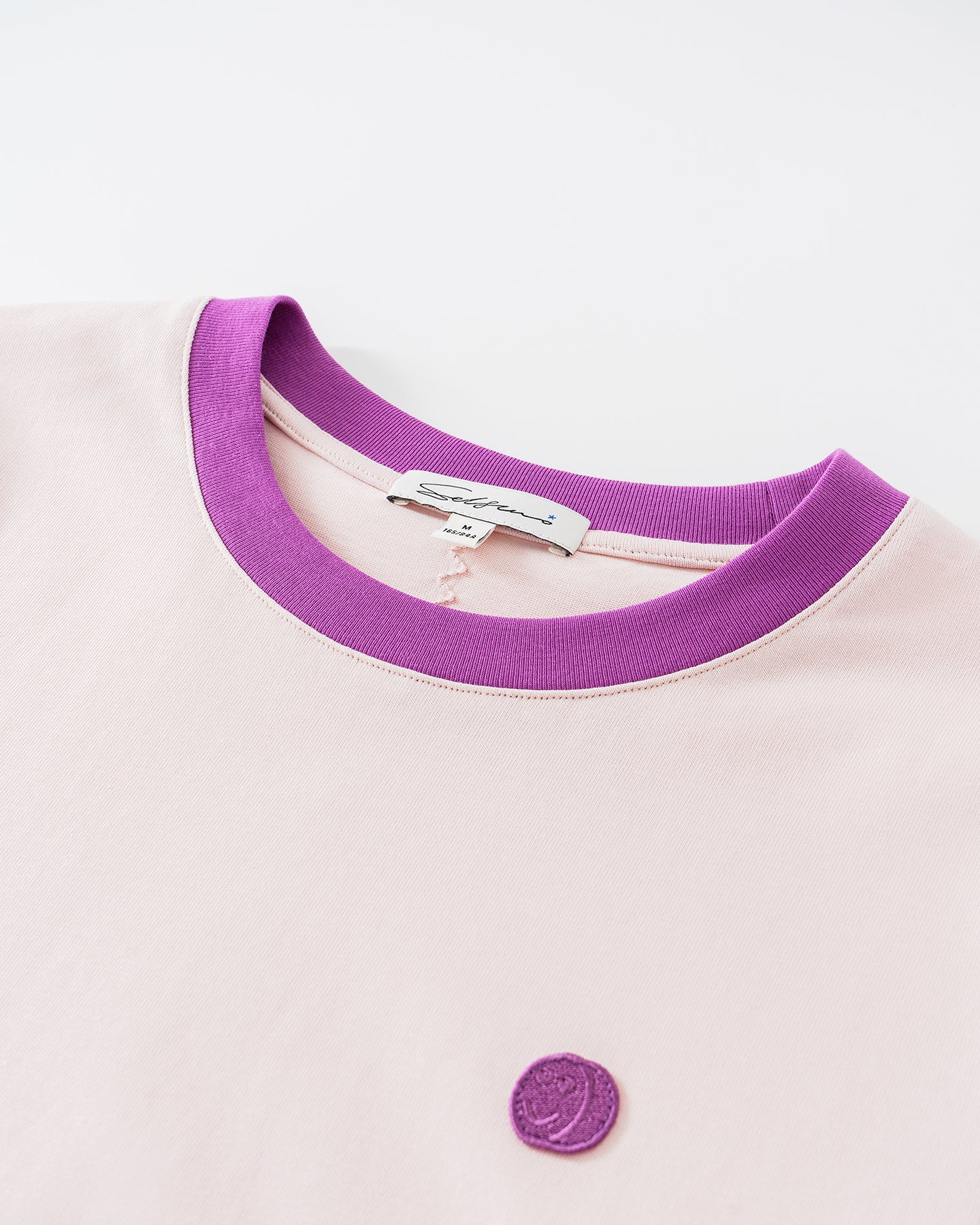 Smiley Wardrobe Contrast Short Sleeve
