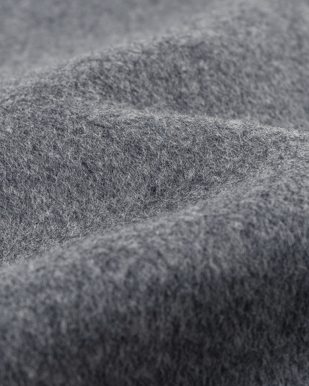 Double-Face Wool V Neck Vest