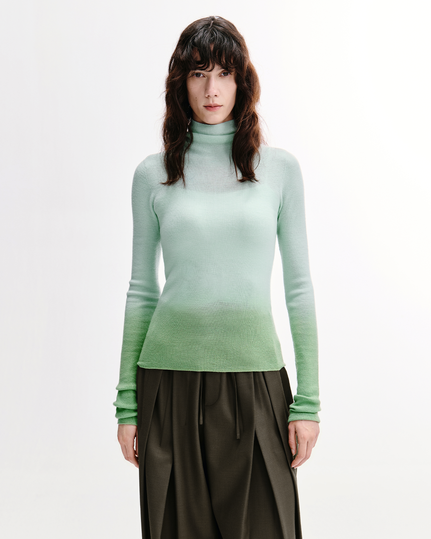 Ombré Seamless Knit Top – Fine Merino