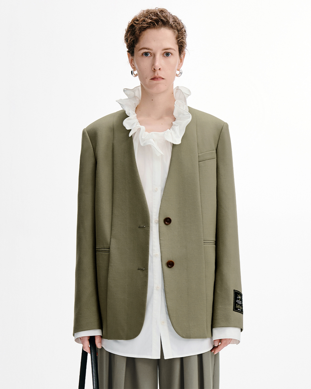 Classic V-Neck Blazer
