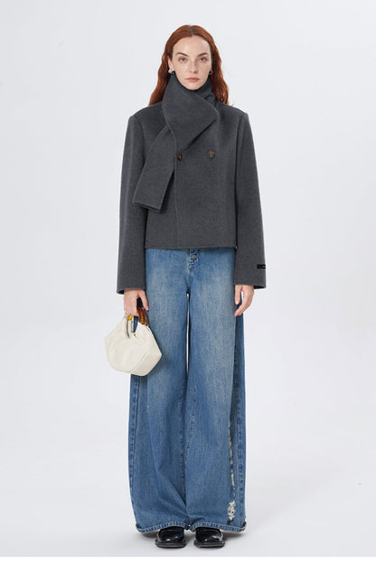High-Grade Wool Double-Faced Wool Coat