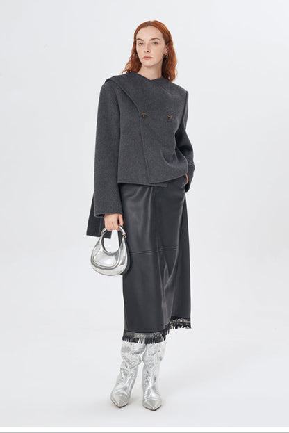 High-Grade Wool Double-Faced Wool Coat