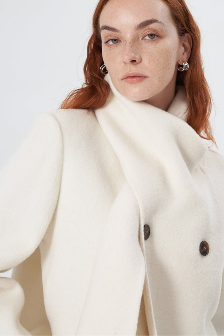 High-Grade Wool Double-Faced Wool Coat