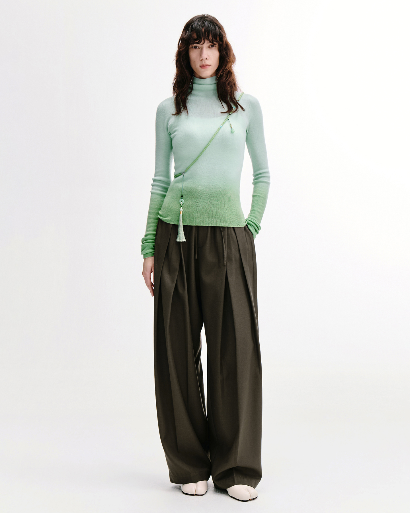 Ombré Seamless Knit Top – Fine Merino