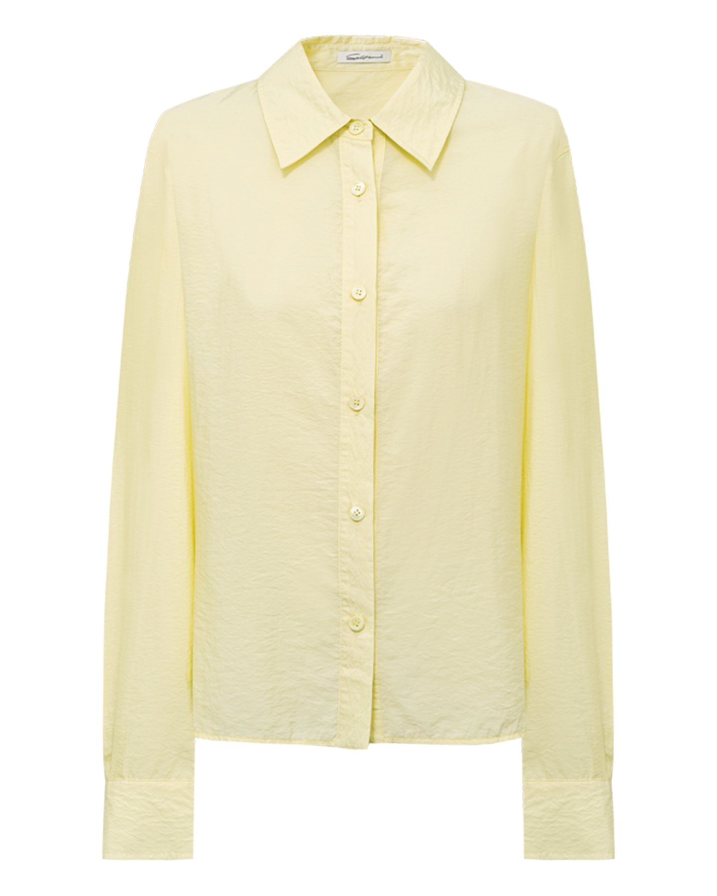 Back-Pleat Shirt – Silk-Modal Blend