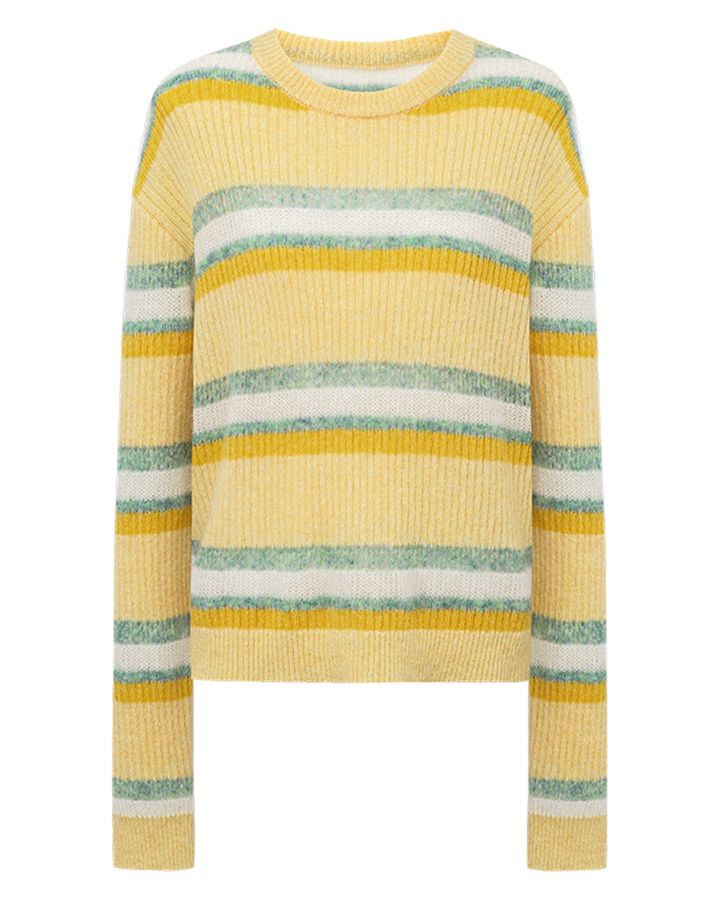 Sunset Stripe Sweater – Alpaca & Mohair