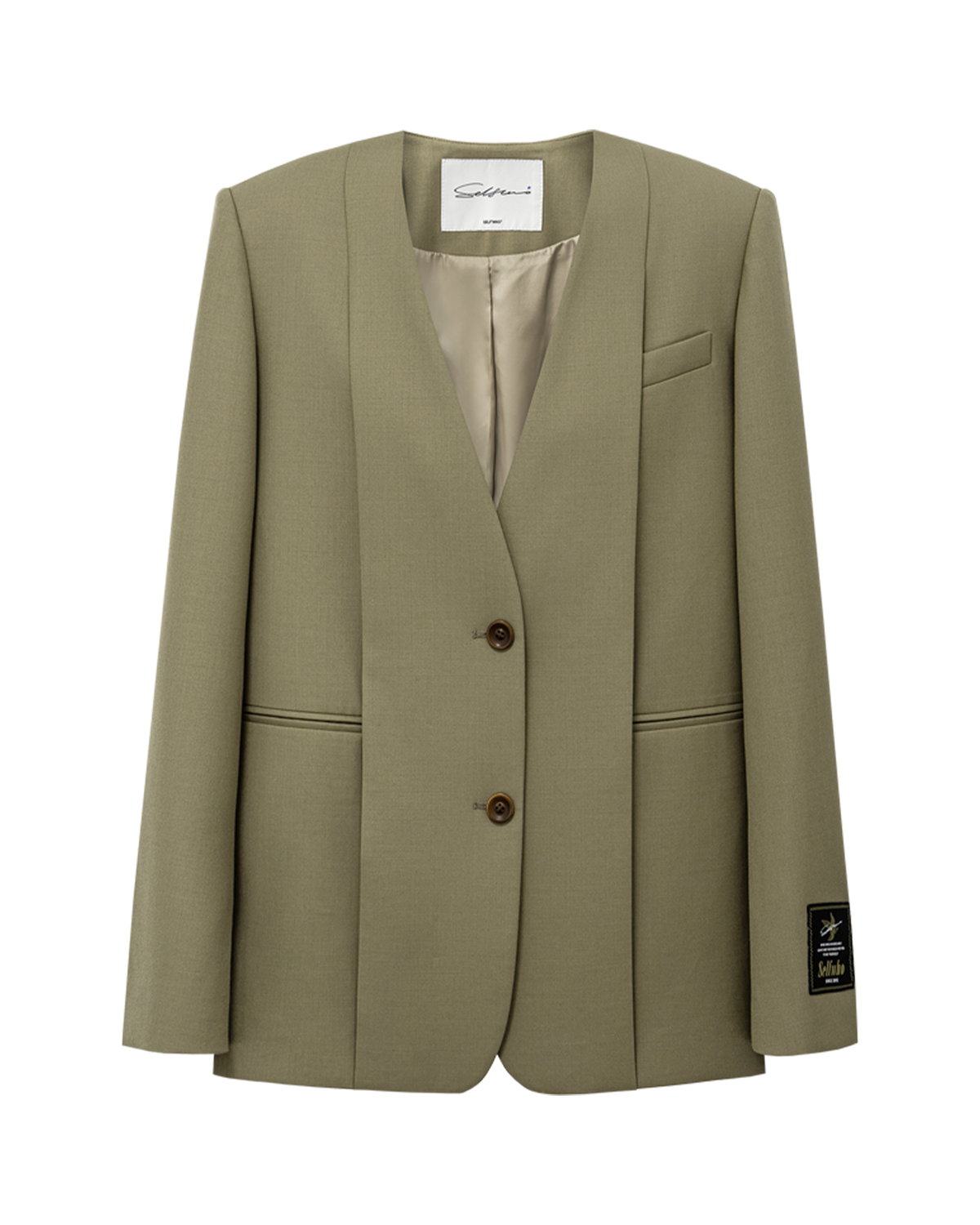Classic V-Neck Blazer