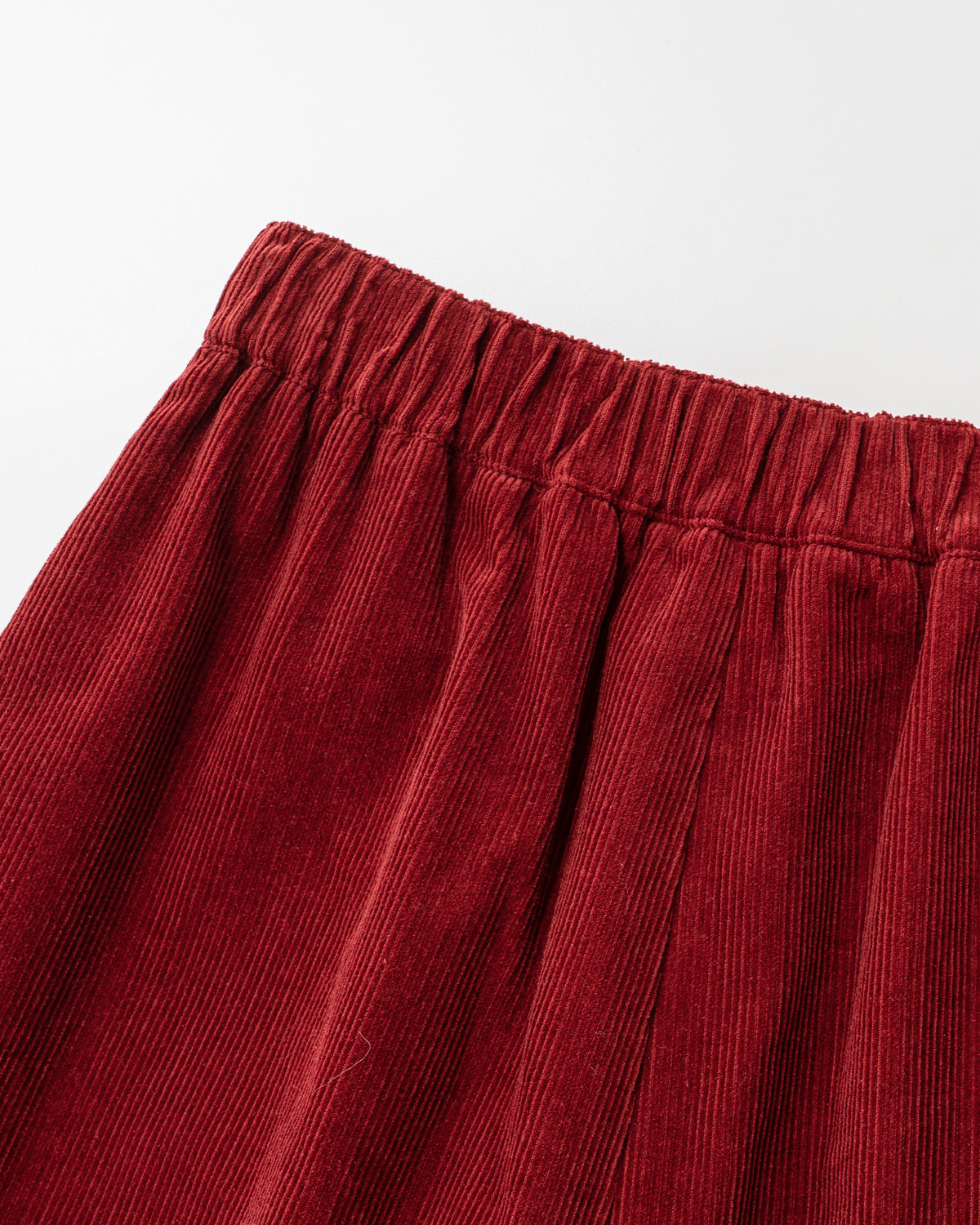 Tassel-Detail Corduroy Trousers – Cropped Straight