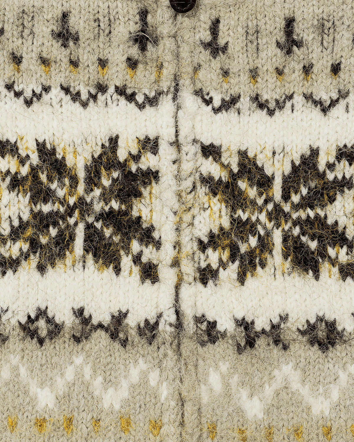 Fair Isle Wool Jacket – Funnel Neck