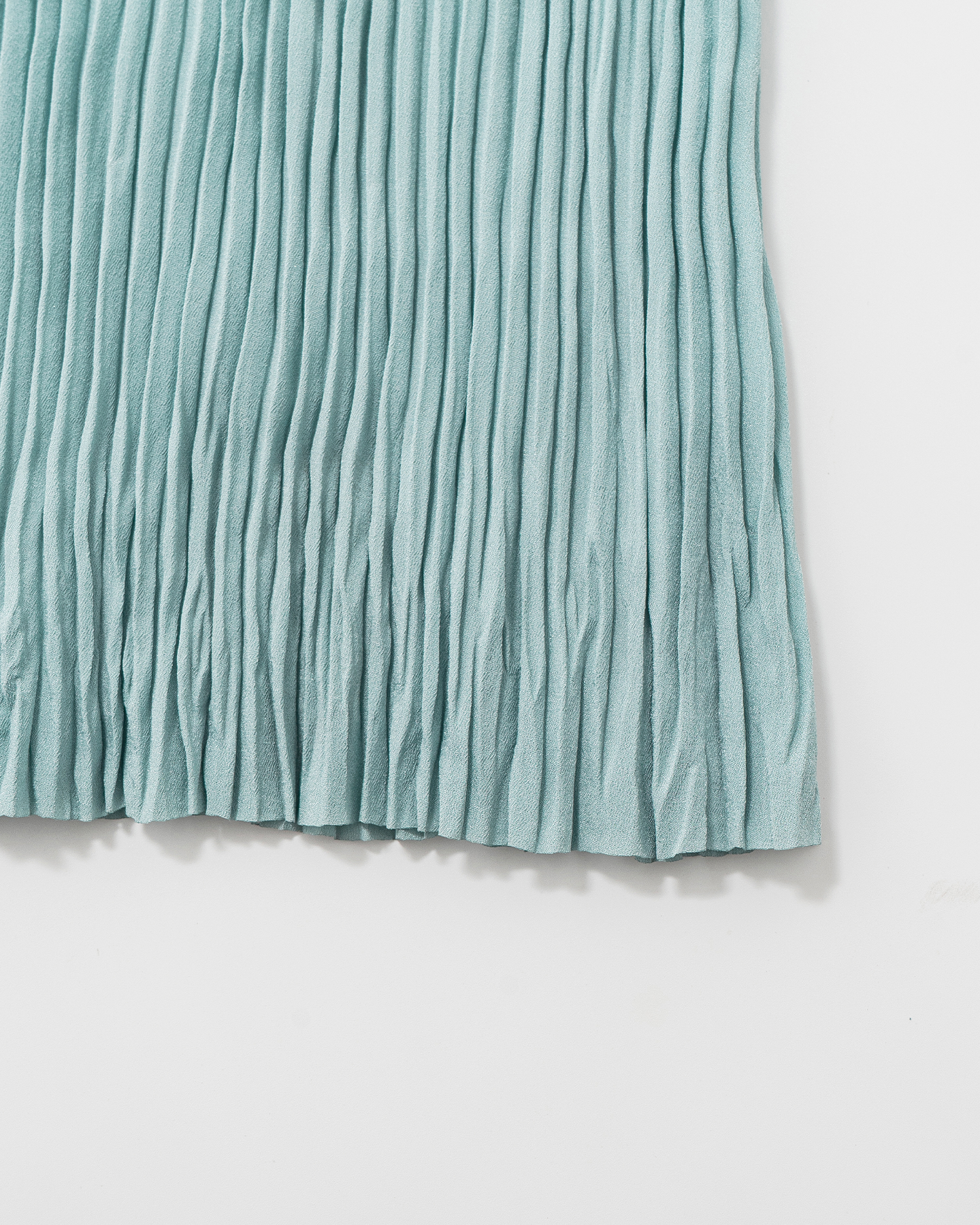 Drapey Pleated Wide-Leg Pants