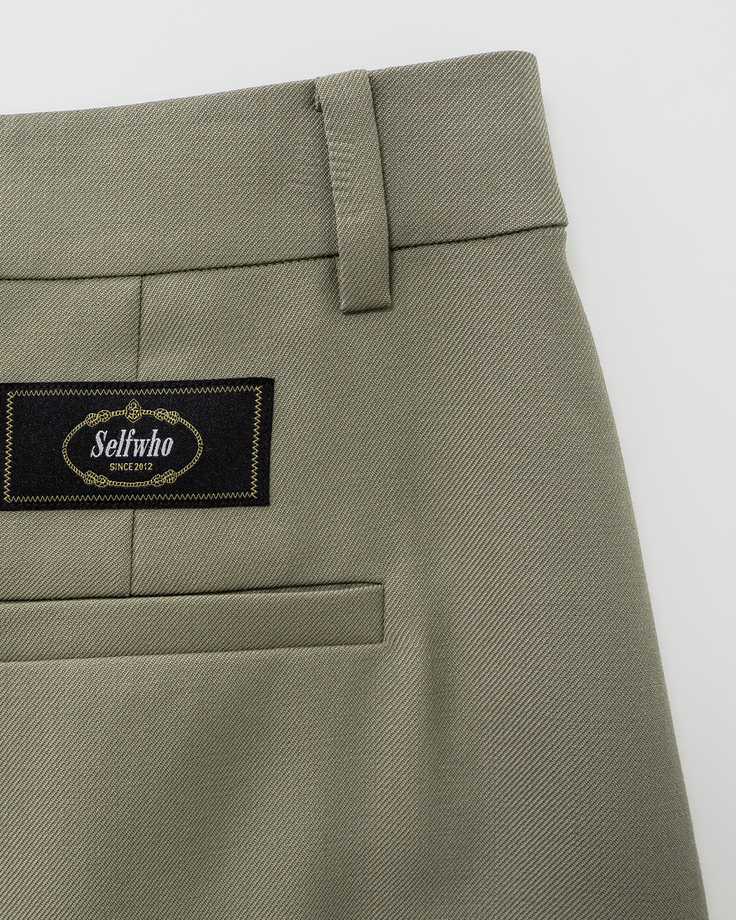 Pleated Wide-Leg Trousers – Wool Blend