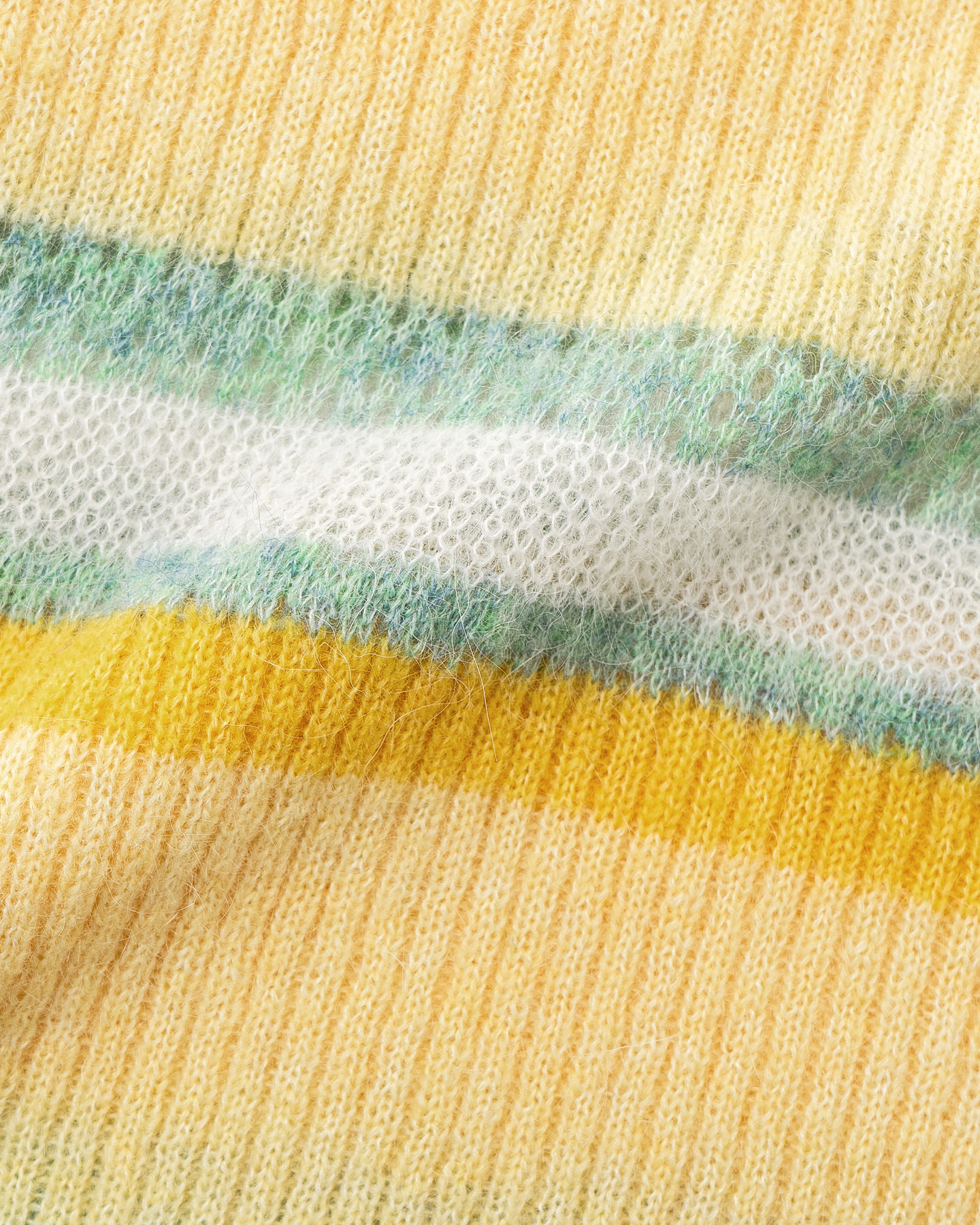 Sunset Stripe Sweater – Alpaca & Mohair