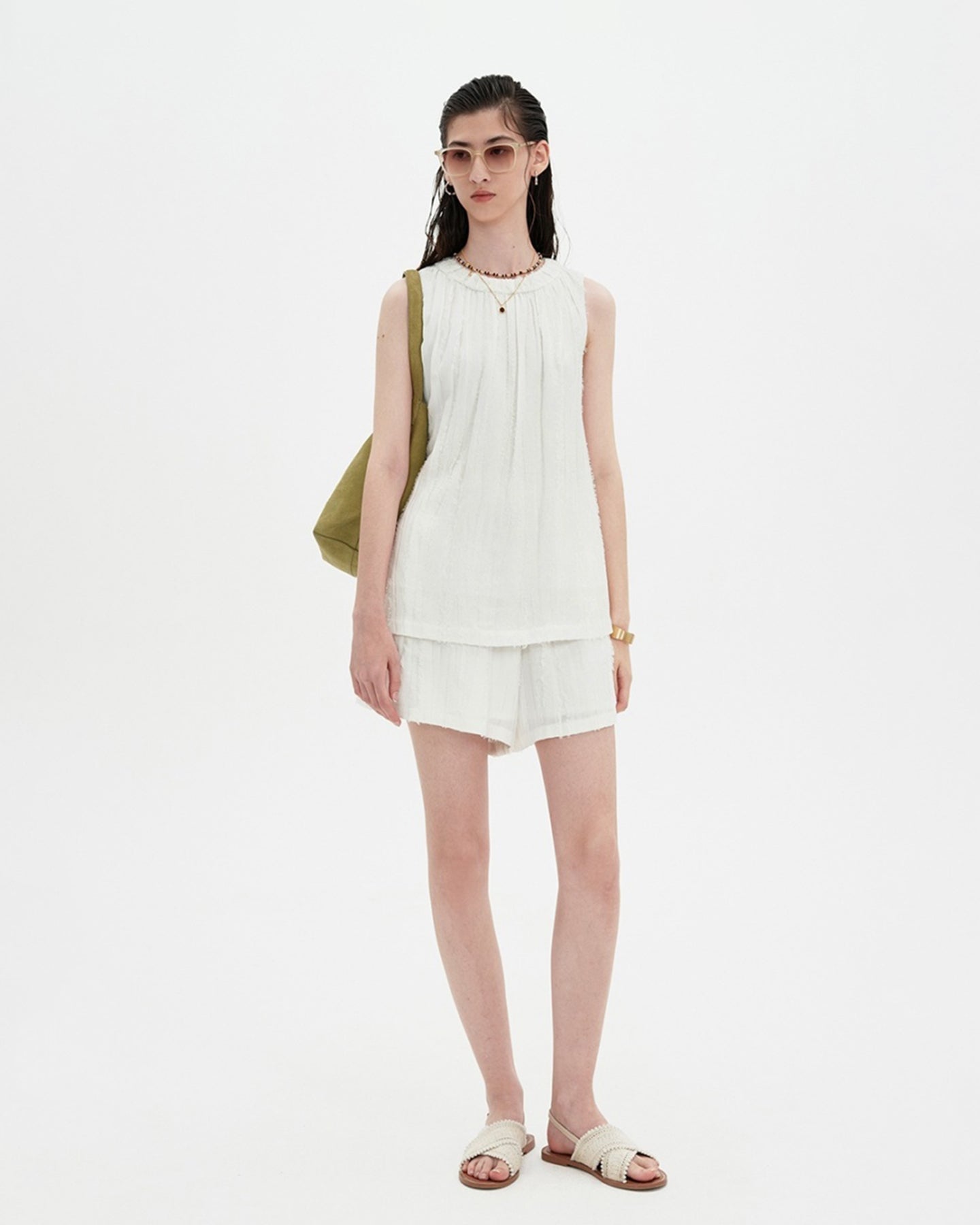 Selfwho Lyocell Blend Camisole Top