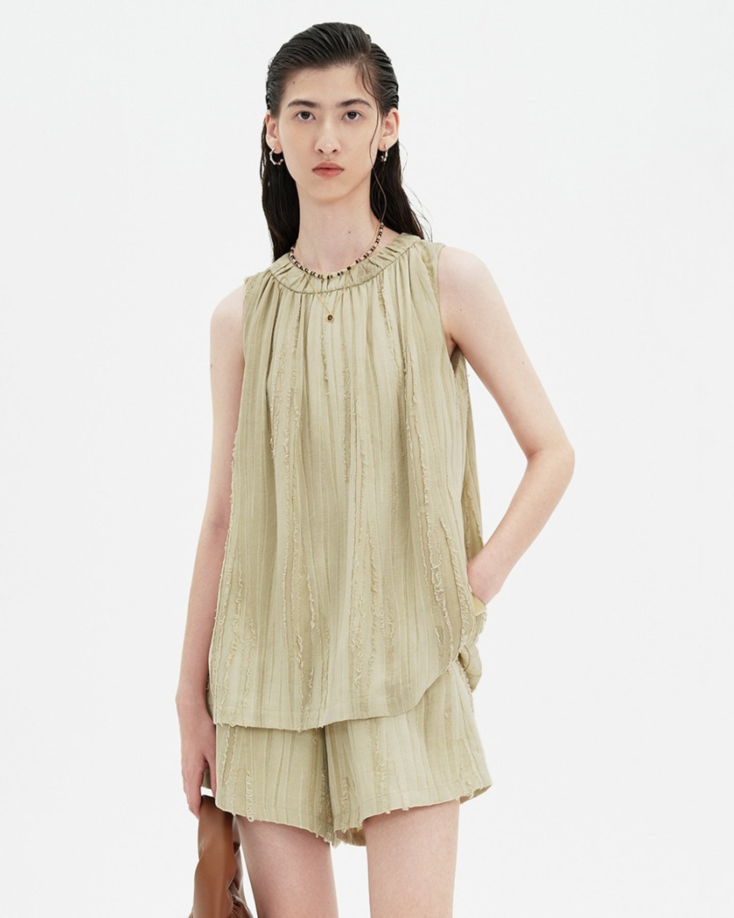 Selfwho Lyocell Blend Camisole Top