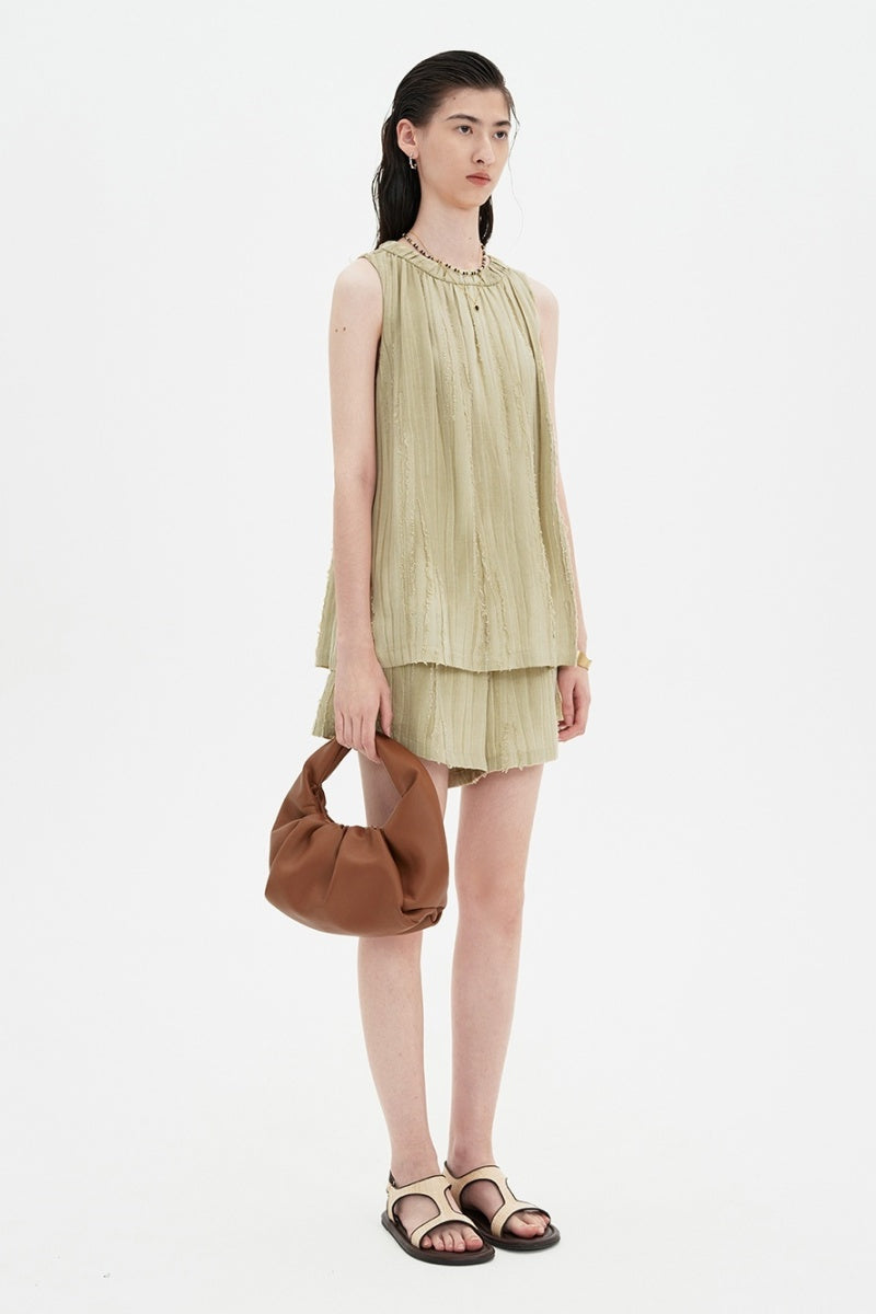 SELFWHO Lyocell Blend Camisole Top
