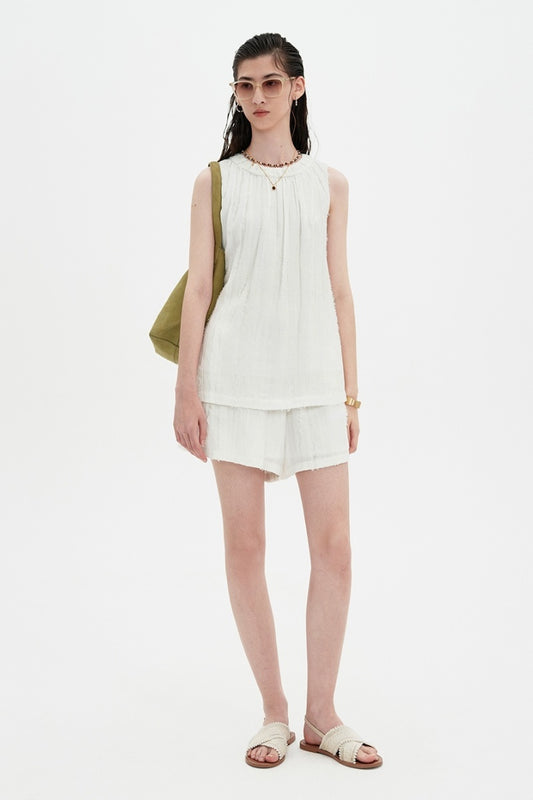 SELFWHO Lyocell Blend Camisole Top