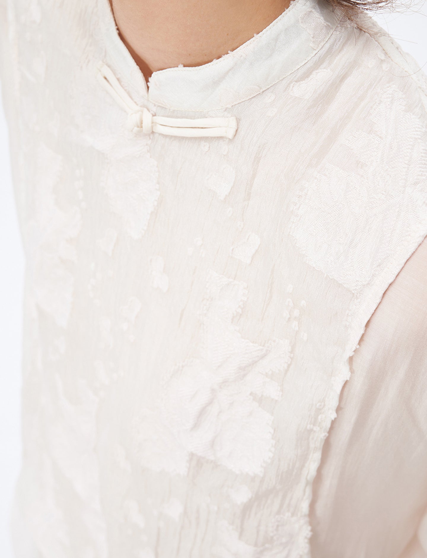 Handmade Light Luxury Two-Piece Top + Shorts