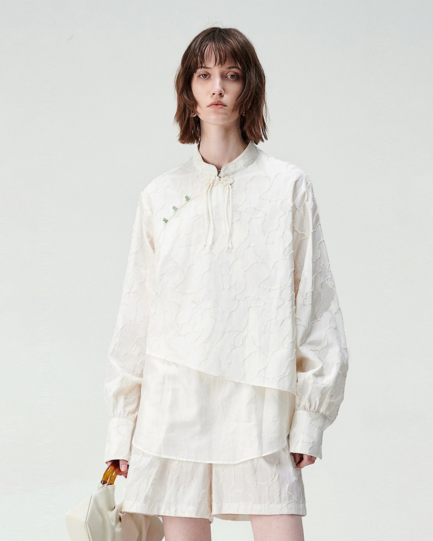Retro Loose New Chinese Shirt Casual Outerwear
