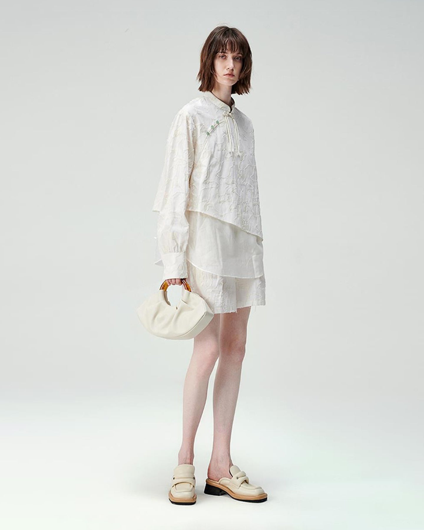 Retro Loose New Chinese Shirt Casual Outerwear