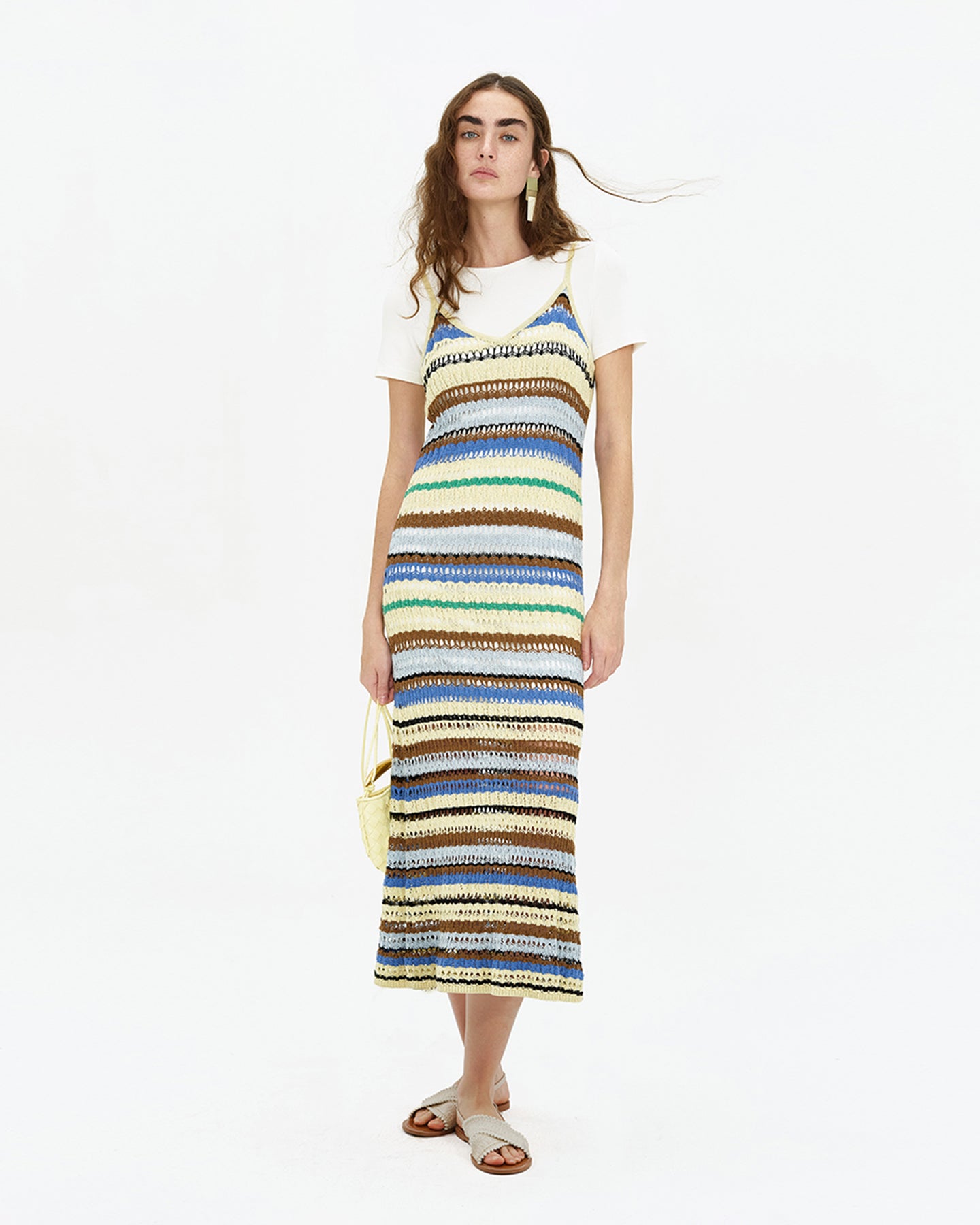 Knitted Striped Dress
