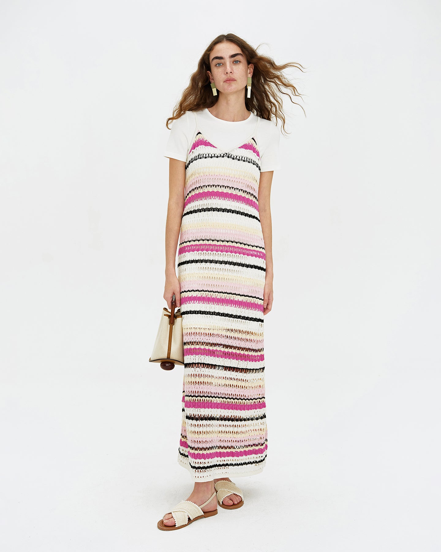 Knitted Striped Dress