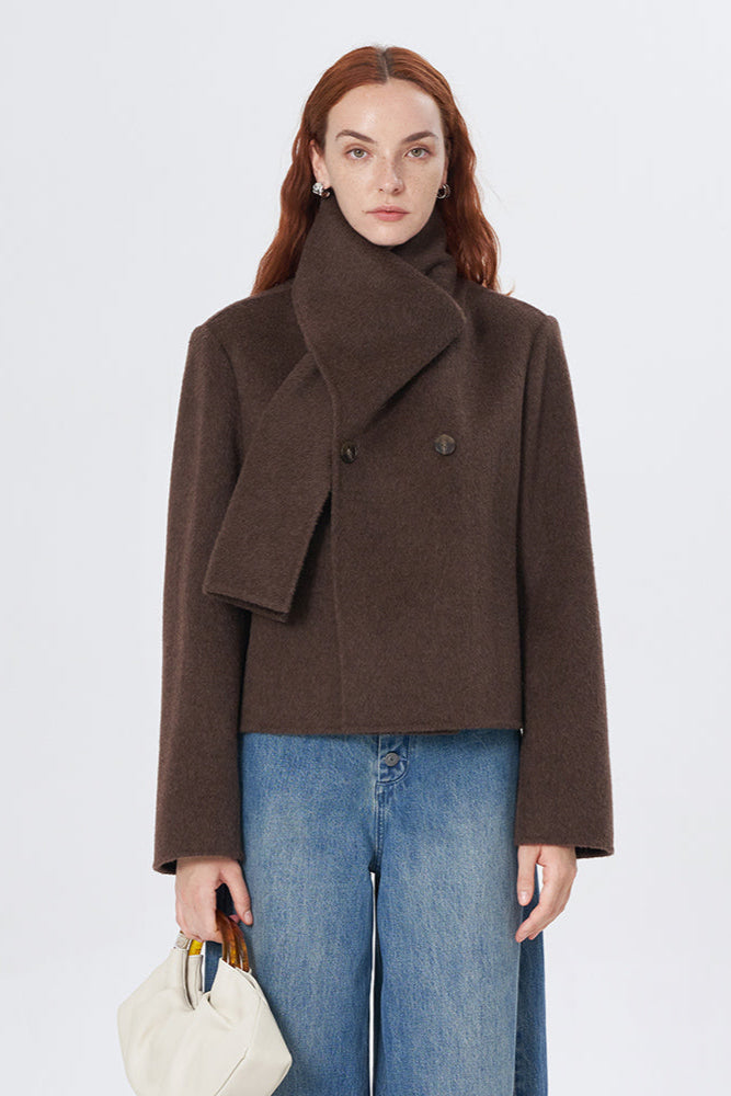 High-Grade Wool Double-Faced Wool Coat