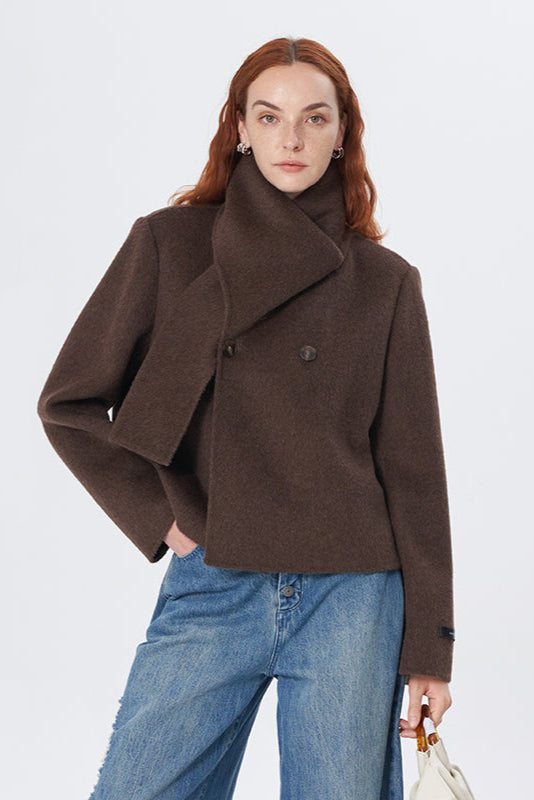 High-Grade Wool Double-Faced Wool Coat