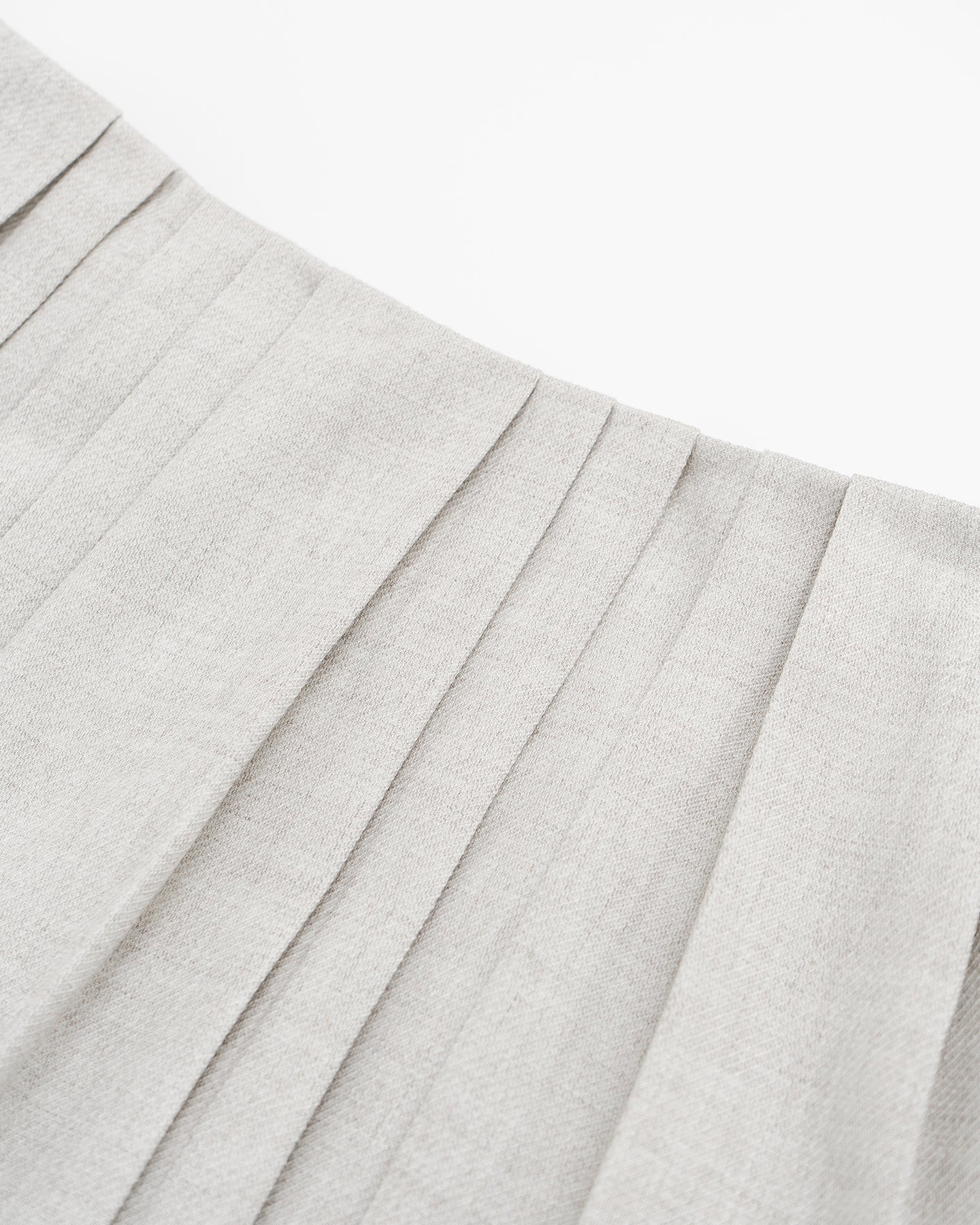 Classic All-Match Pleated Miniskirt