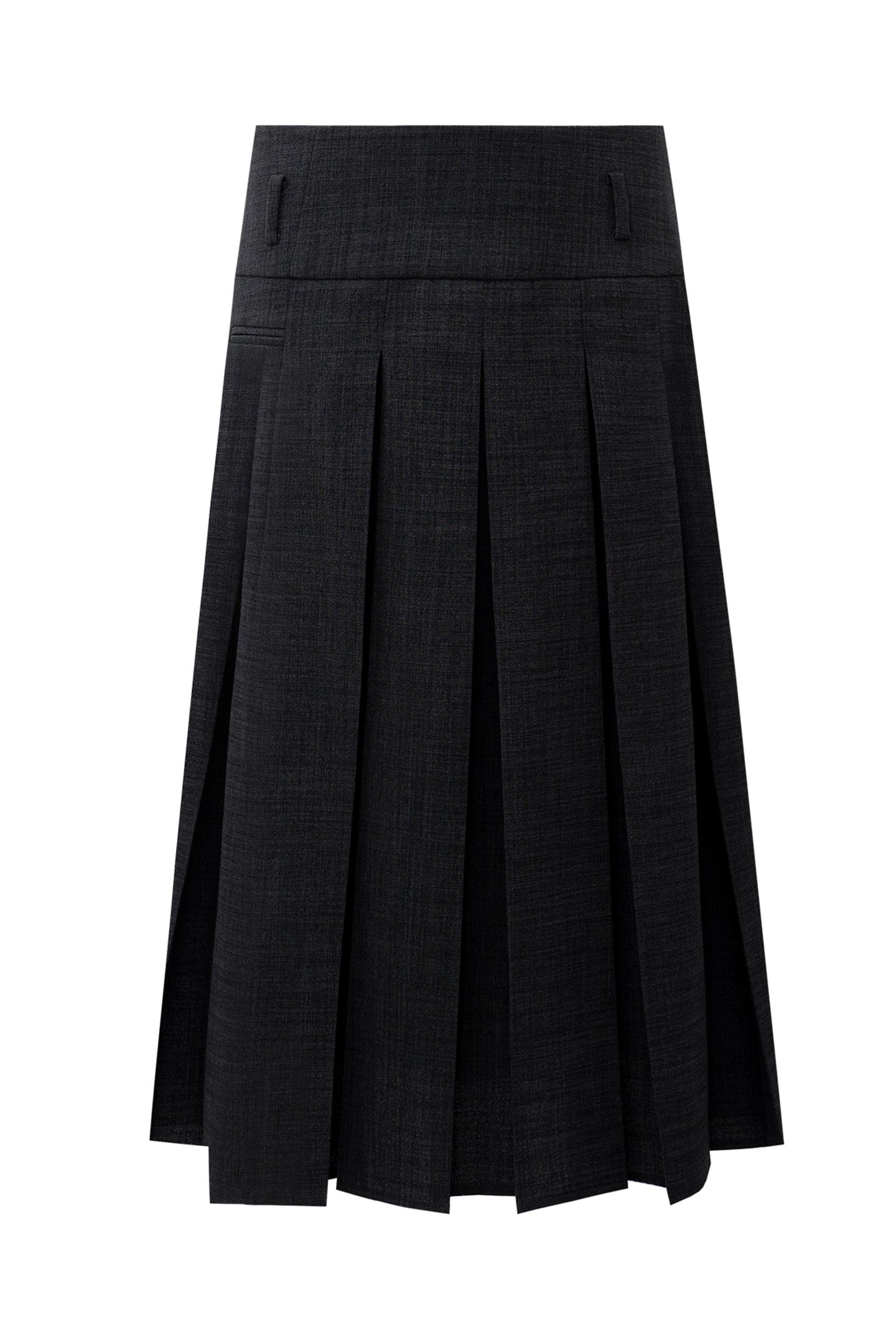 Loose-fitting Pleated Skirt
