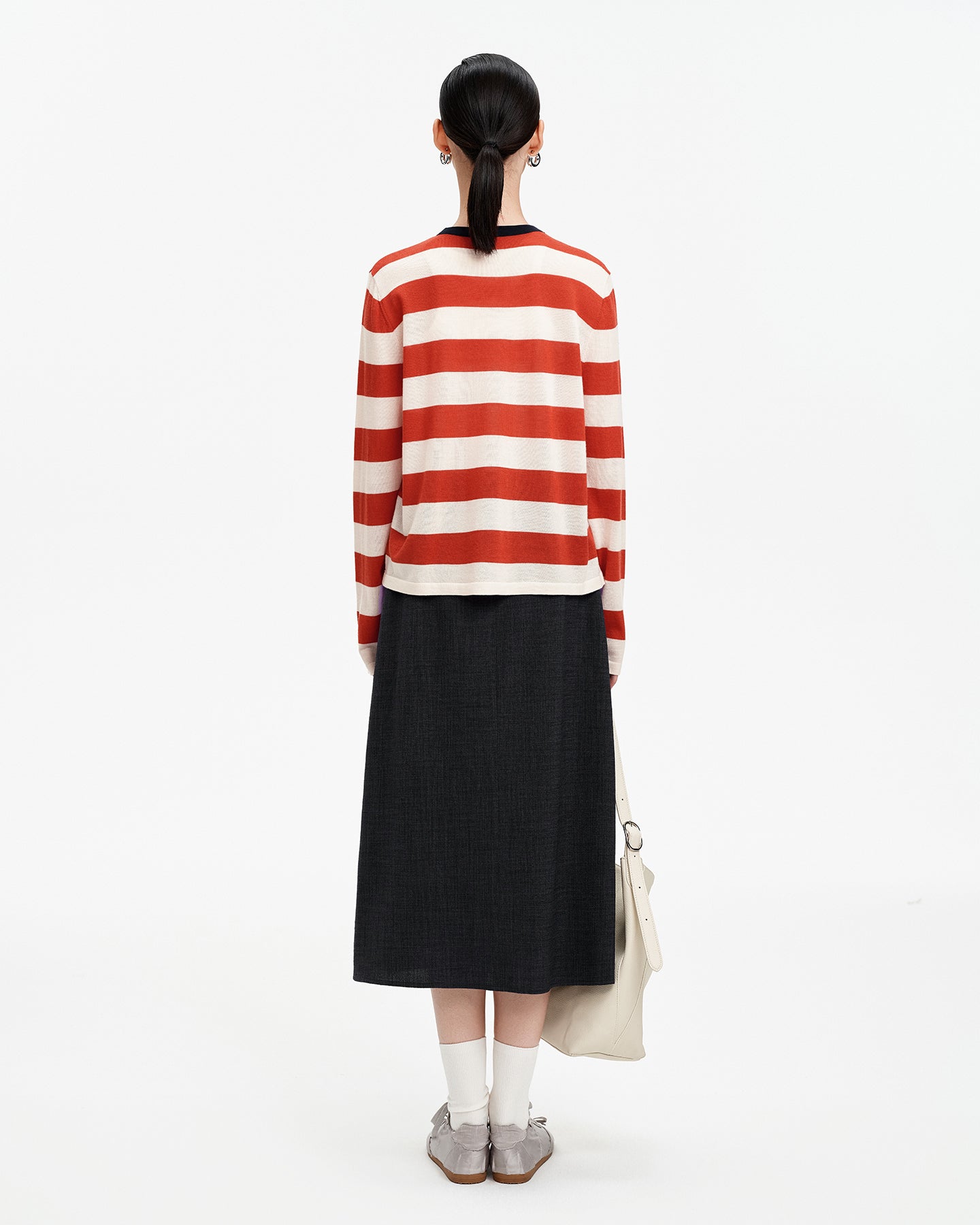 Loose-fitting Pleated Skirt