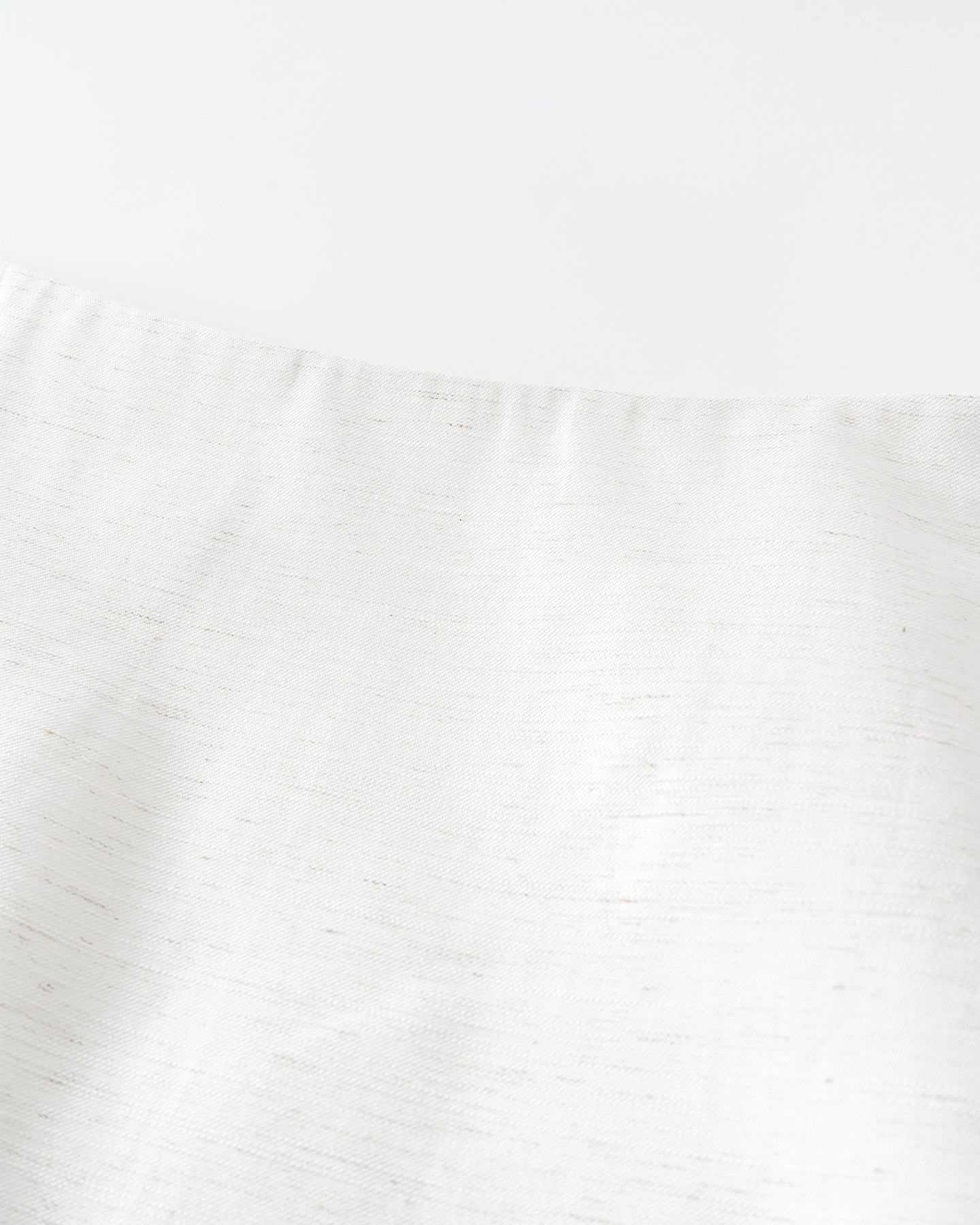 Linen-Blend H-Line Straight Skirt