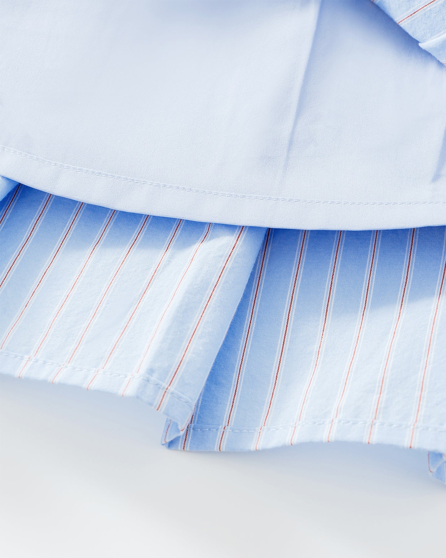 Pure Cotton Blue Striped Shirt