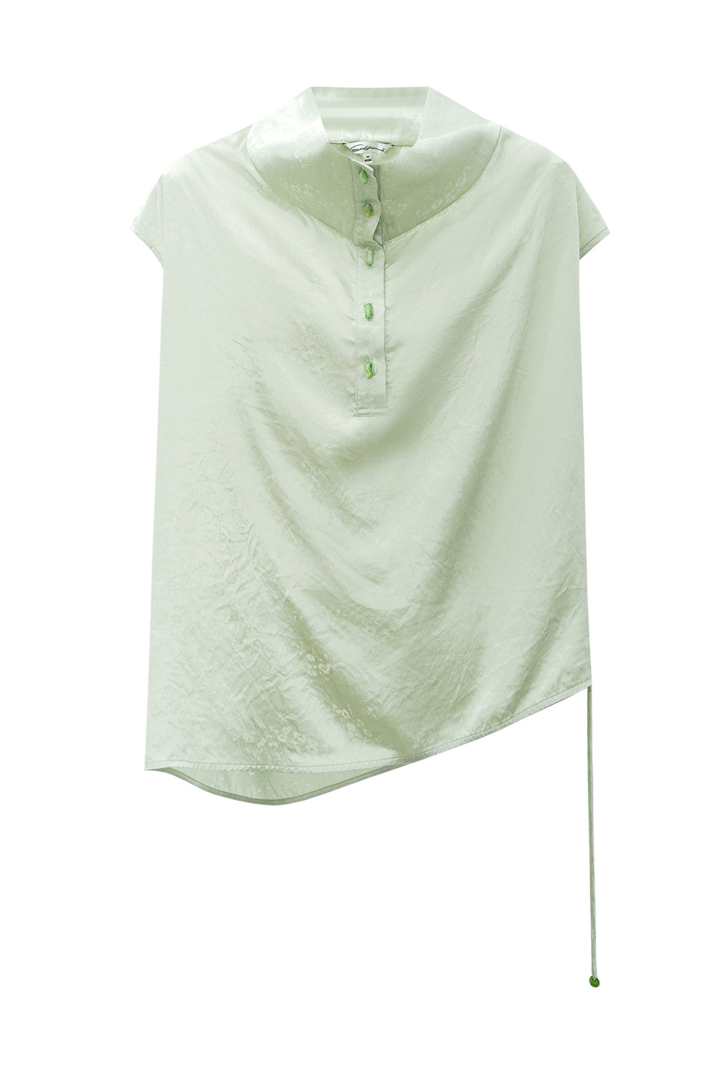 New Chinese Style Satin Top