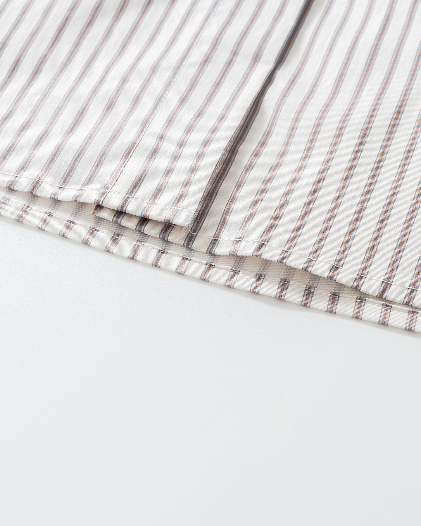 Embroidered Striped Shirt