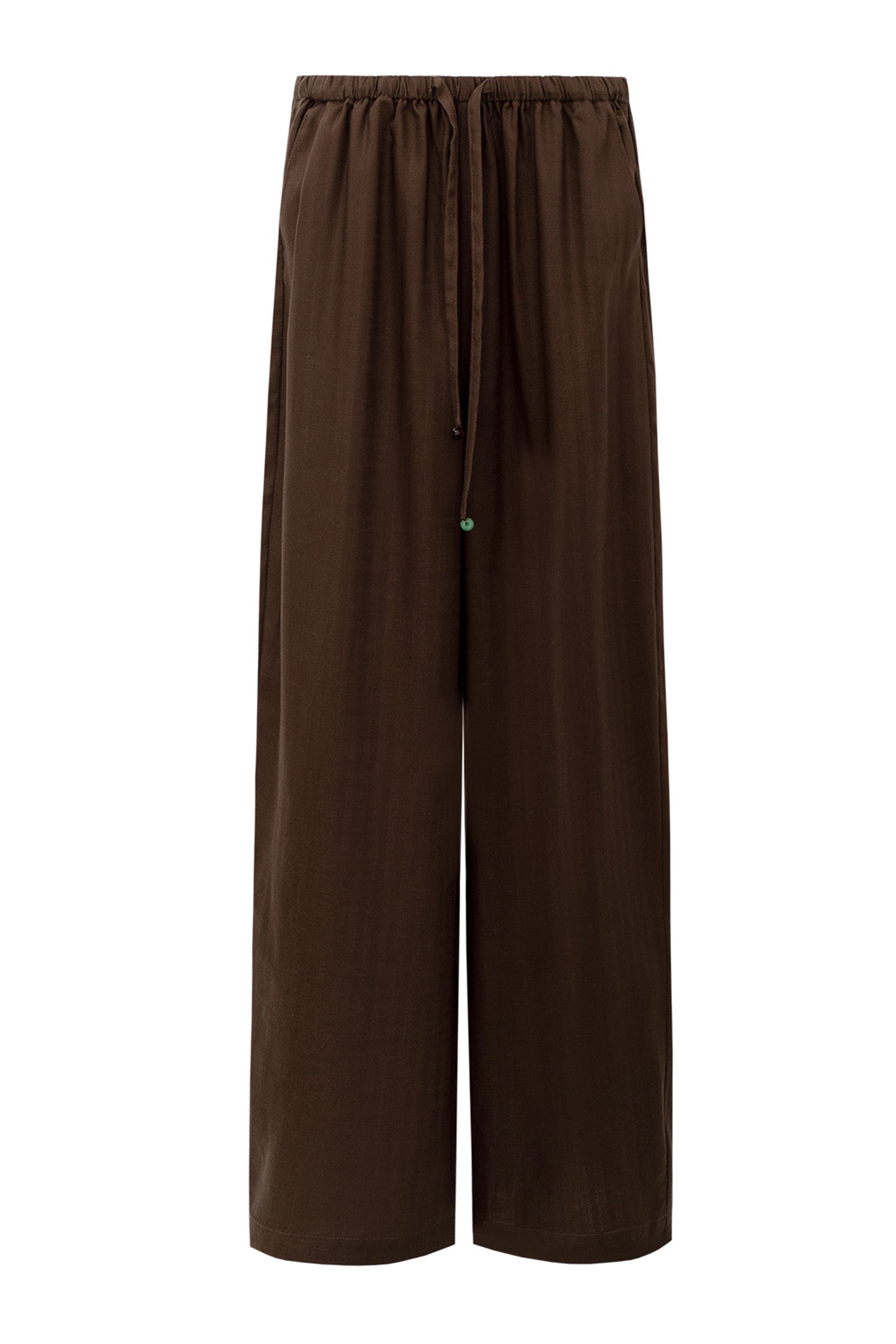 Tencel Linen Drawstring Casual Pants