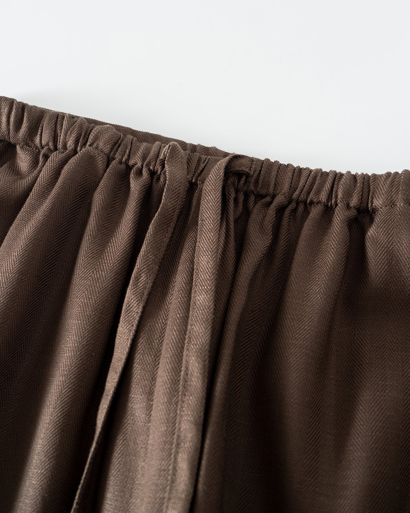 Tencel Linen Drawstring Casual Pants