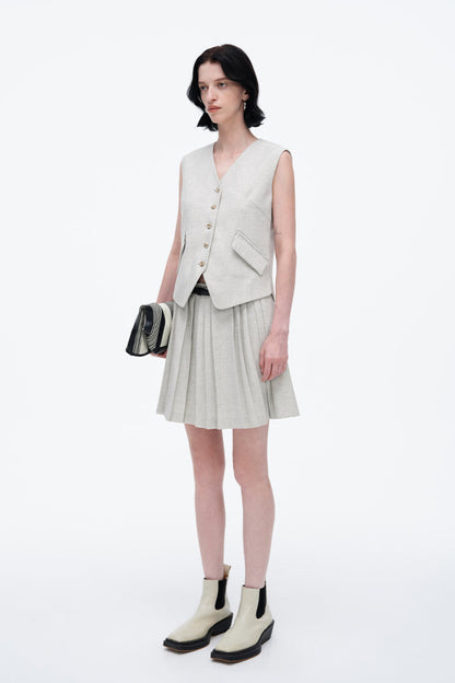 SELFWHO Classic V-Neck Suit Vest Jacket