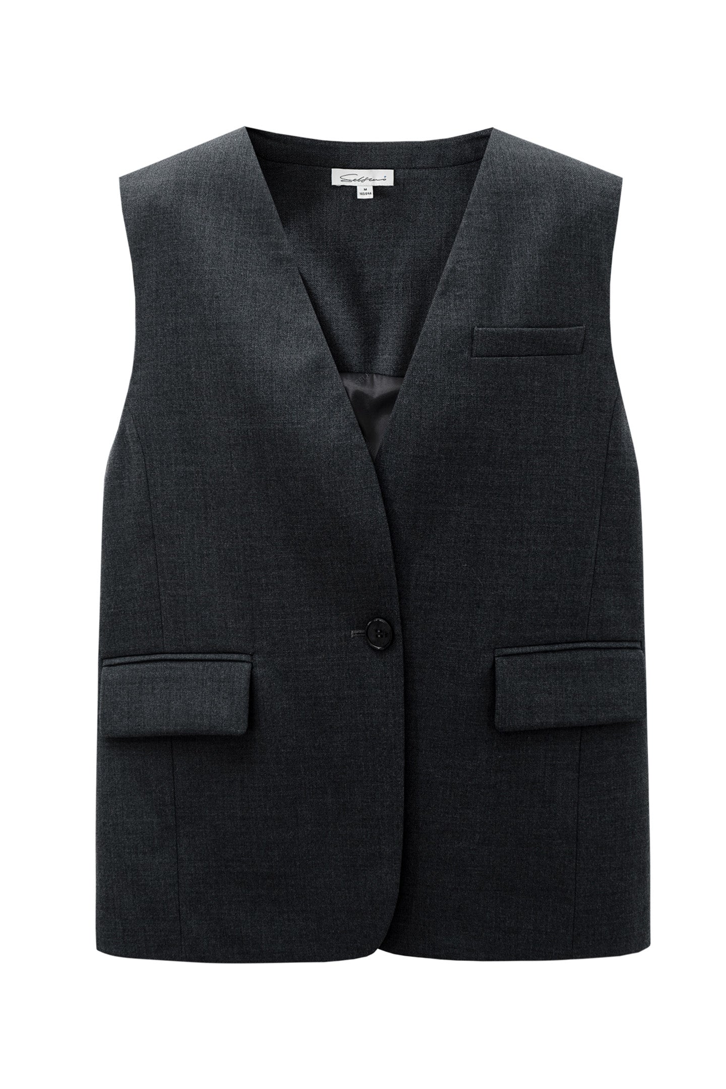 Classic V-Neck Sleeveless Vest