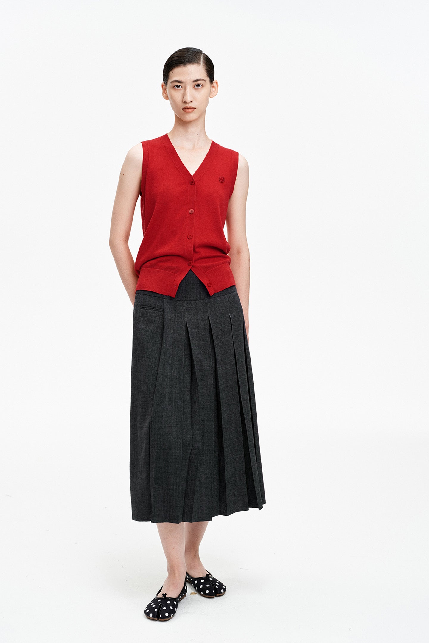Merino Wool Knitted Cardigan