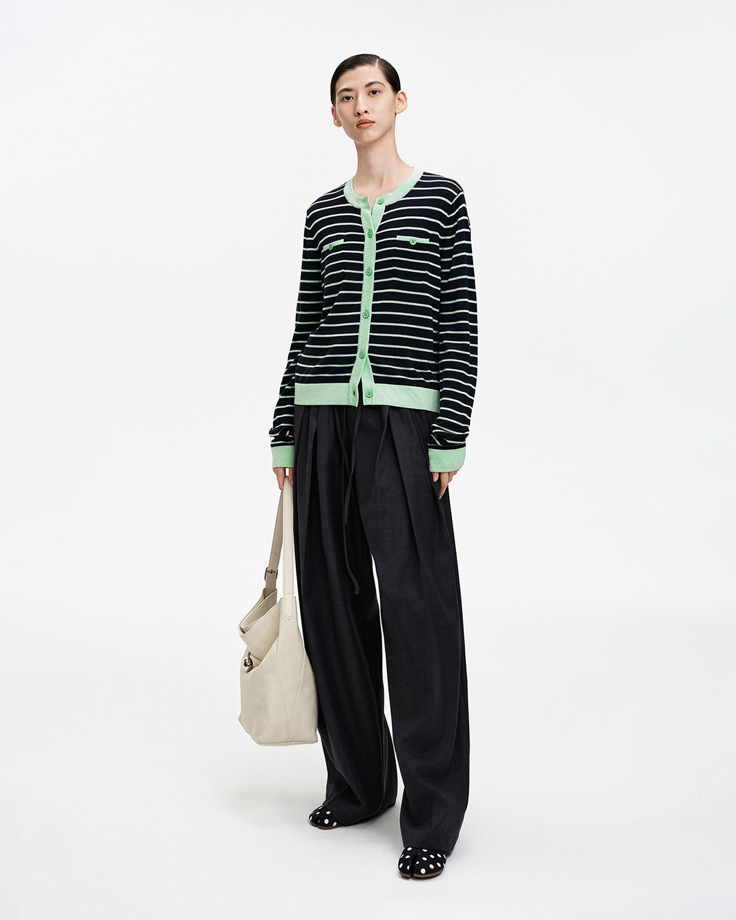 Smiley face striped shirts